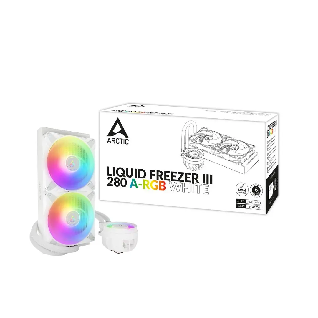 Arctic Liquid Freezer Iii 280 A-Rgb - White 1