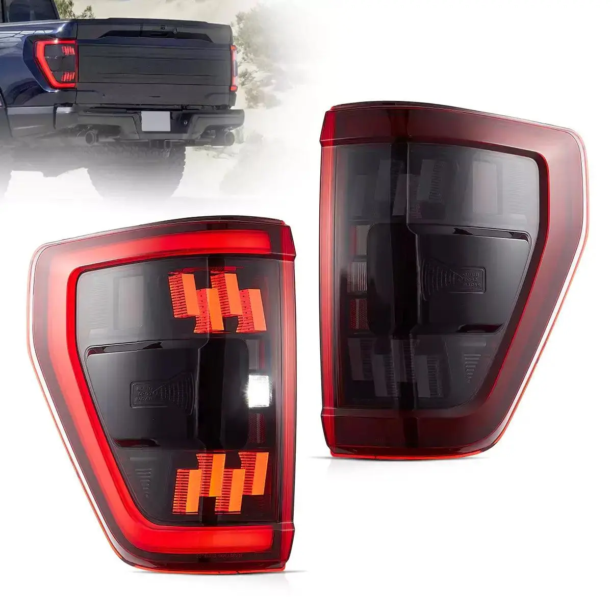Led Tail Light Assemly With Full Led For 2021-2023 Ford F150 2
