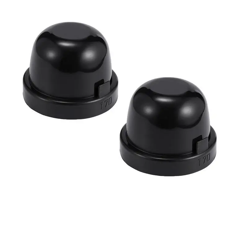 (2Pcs/Set) 70Mm Universal Car Light Seal Cap Dust Cover 1