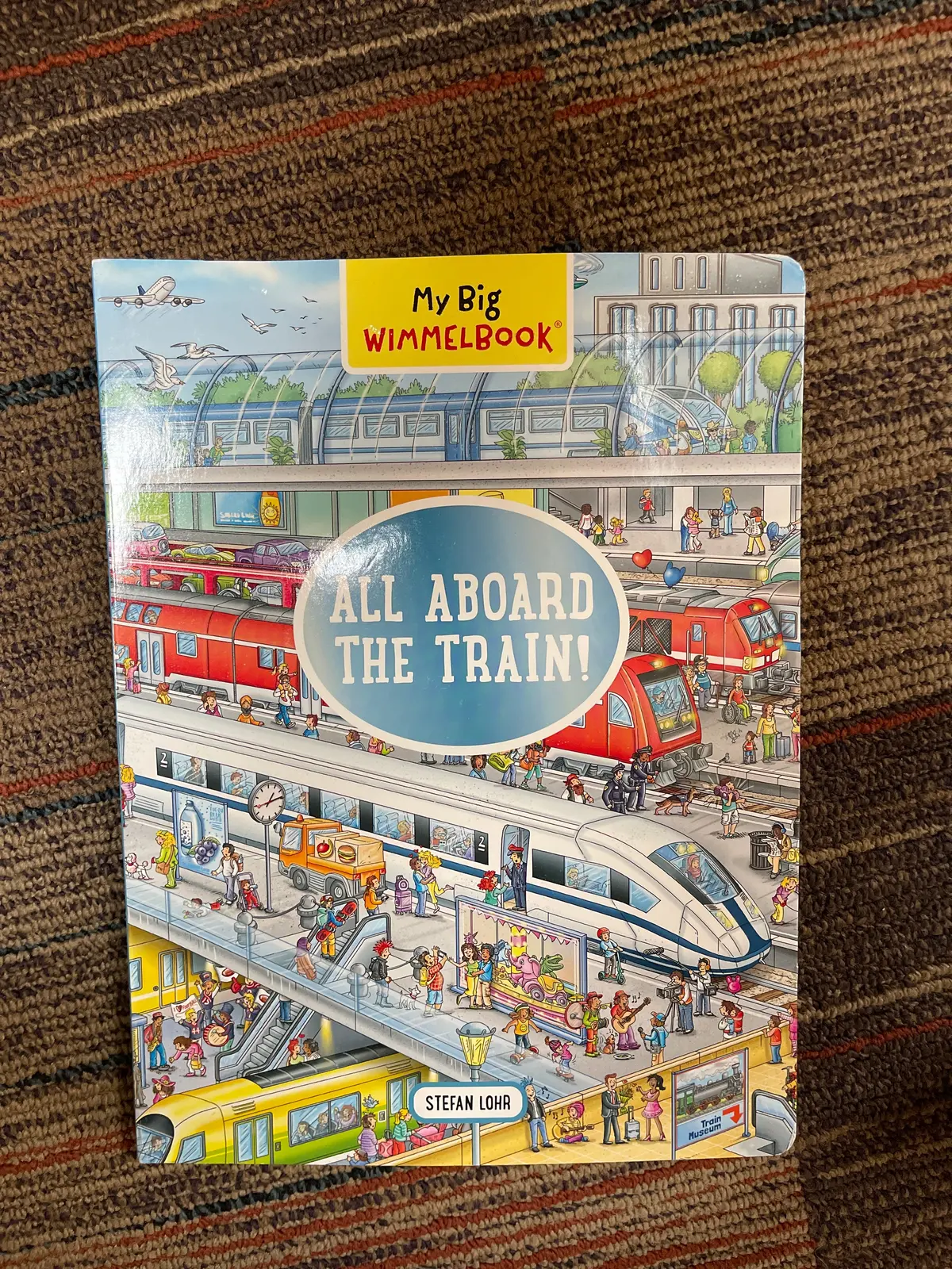 My Big Wimmelbook- All Aboard The Train 1