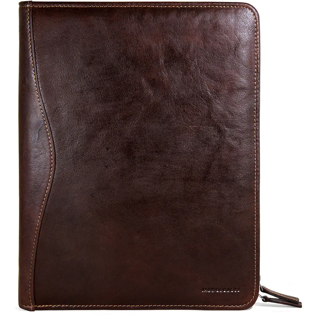 Jack Georges Voyager Letter Sized Zippered Writing Pad Cover 7112 2