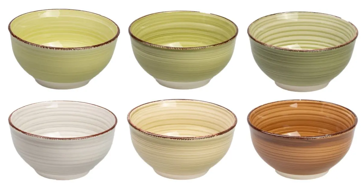 Studio Tavola Kleine Kommen Deep Forest Ø 12 Cm - 6 Stuks 1