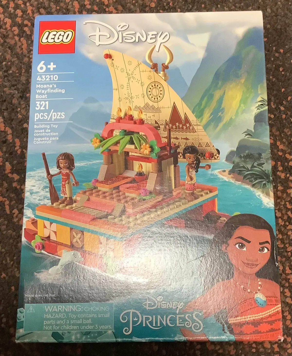 Lego Disney Princess Moana's Wayfinding Boat Toy 43210 1