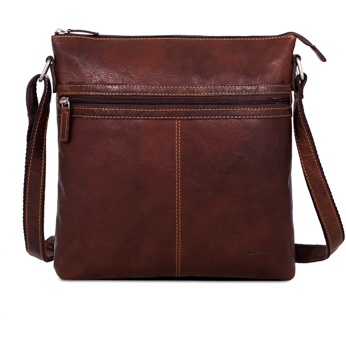 Jack Georges Voyager Large City Crossbody 7299 1