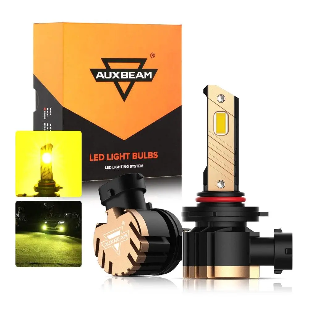 (2Pcs/Set) Z3 White/Yellow Led Fog Light/Drl Bulbs 44W 8000Lm 1
