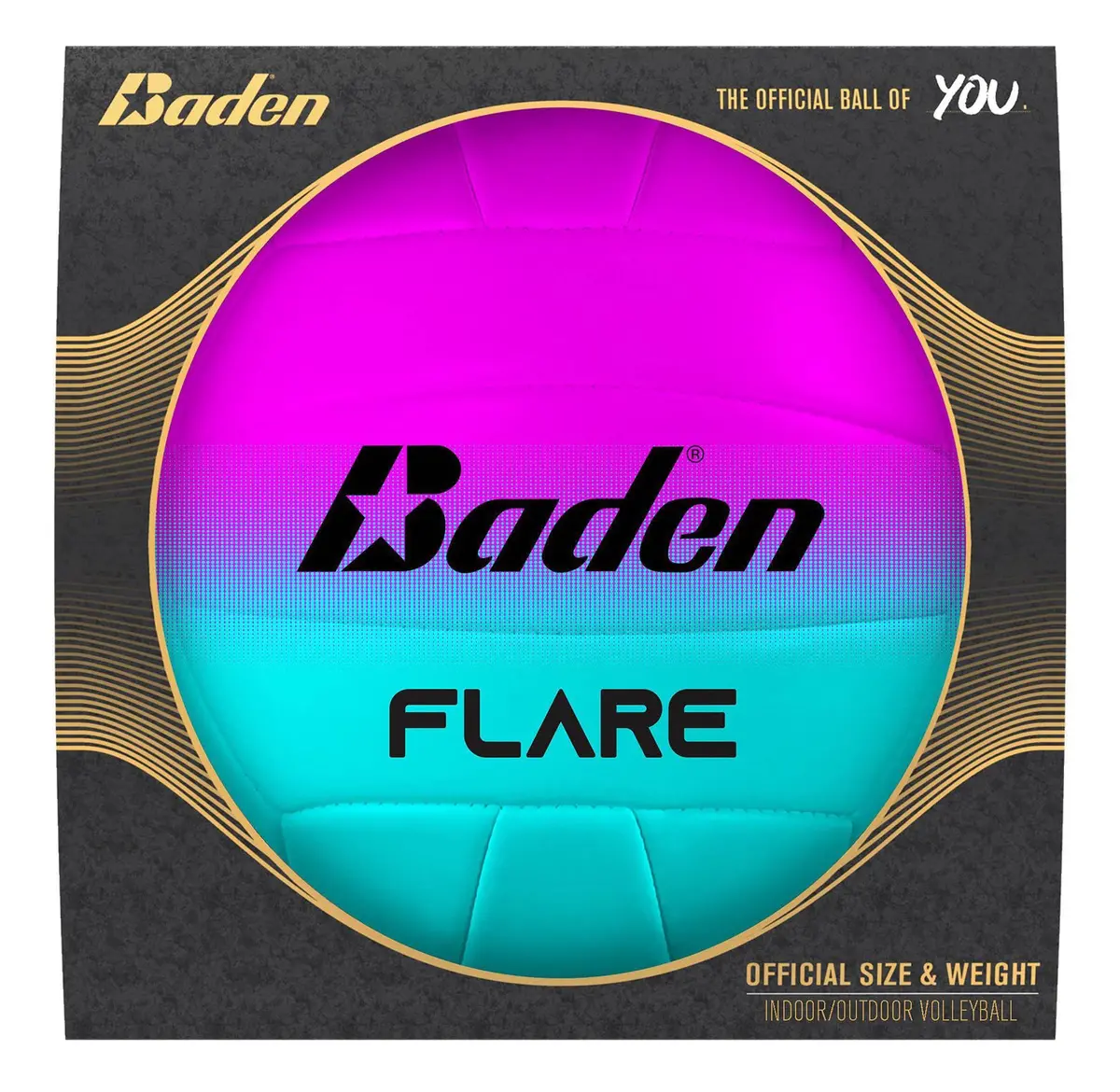Baden Volleyball-Blue/Pink 1