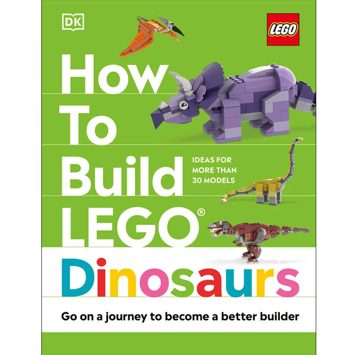 How To Build Lego Dinosaurs-By Jessica Farrell & Hannah Dolan & Nathan Dias (Hardcover) 1
