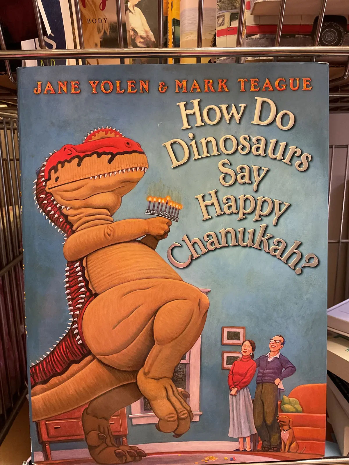 How Do Dinosaurs Say Happy Chanukah? - By Jane Yolen (Board Book) 1