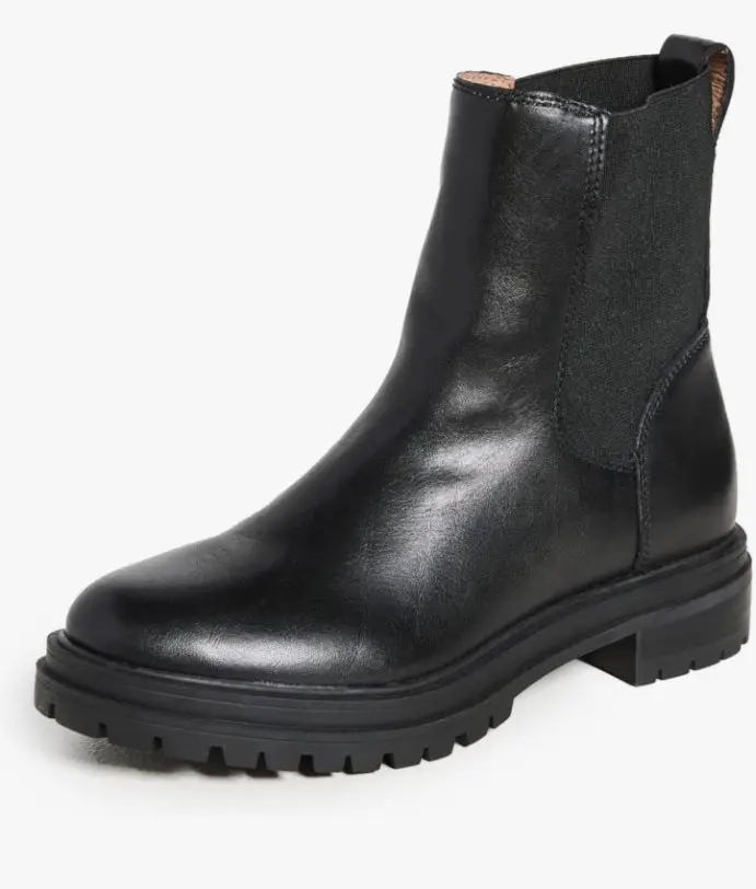 Madewell Women’S The Bradley Chelsea Lugsole Boots - Size 7 1