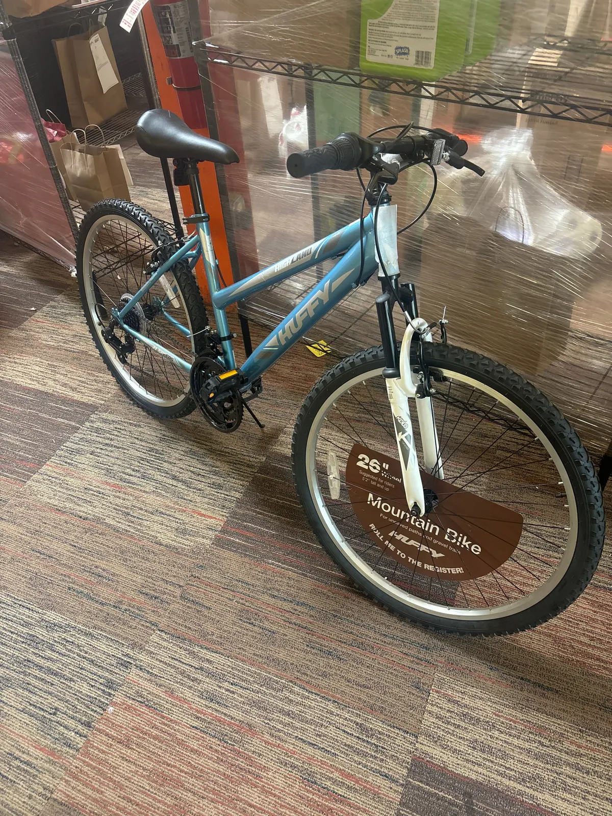 Huffy 26” Highland Mountain Bike Blue 1