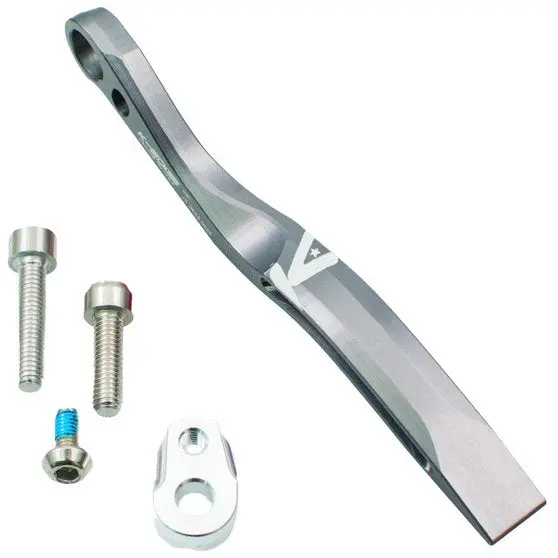 K-Edge Pro Road Braze-On Double Chain Catcher - Gun Metal 1