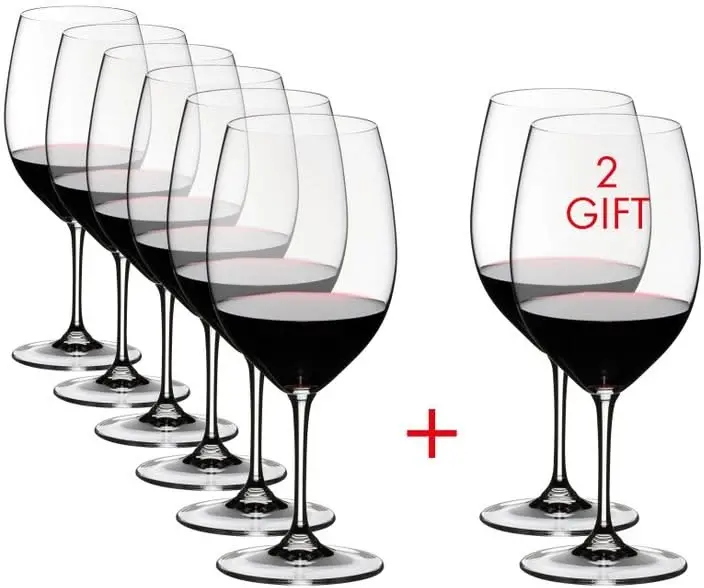 Riedel Rode Wijnglazen Vinum - Cabernet / Merlot - 650 Ml - Pay 6 Get 8 1