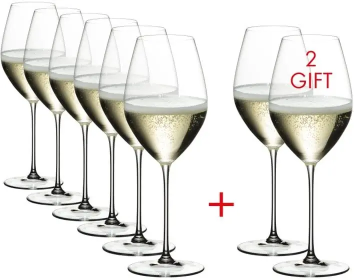 Riedel Champagneglazen - Flutes - Veritas - 449 Ml - Pay 6 Get 8 1