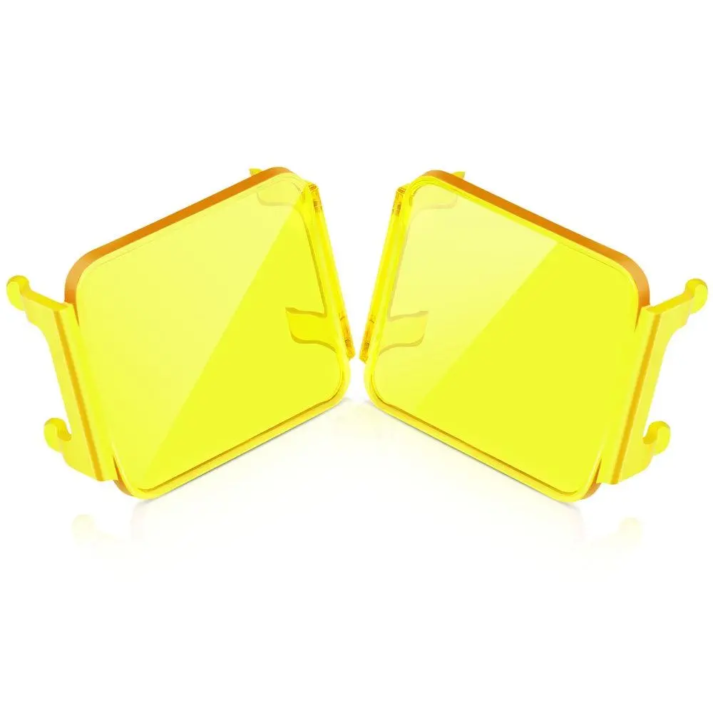 Fa Series 4 Inch Led Pod Lights Amber Cover Light Shield Cover 1