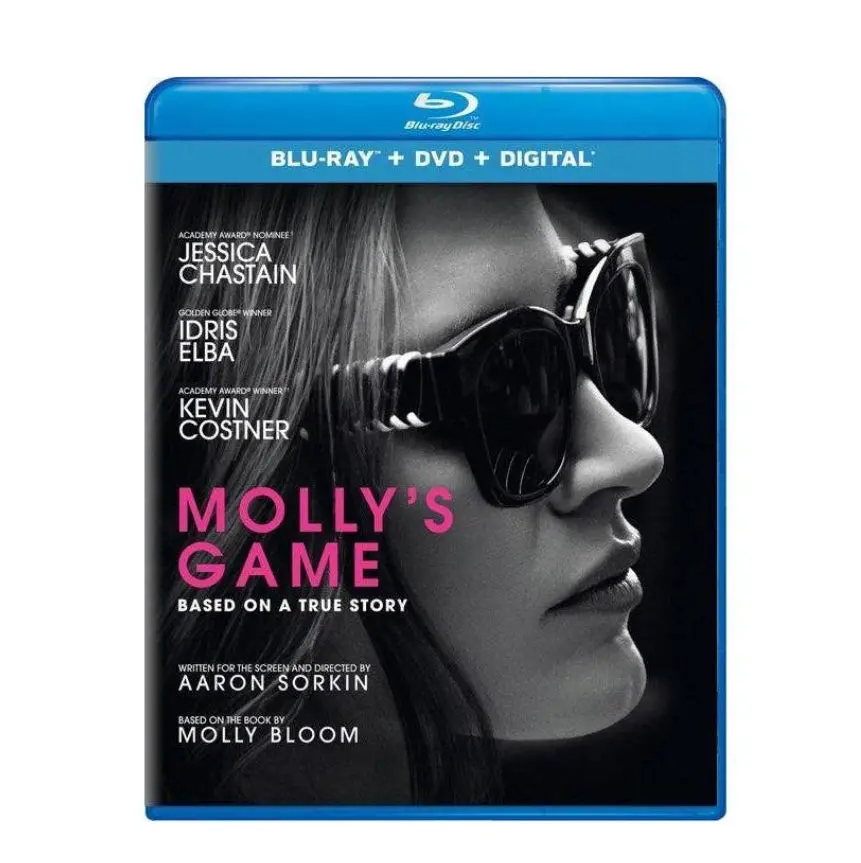 Molly’S Game (Blu-Ray +Dvd +Digital) 1