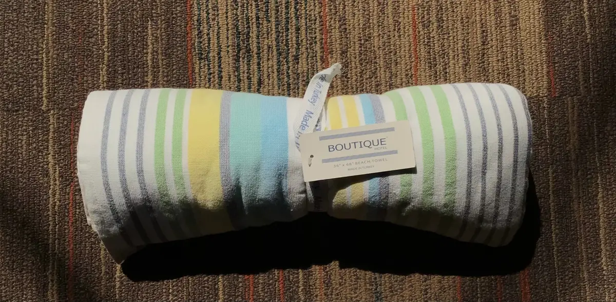Boutique Hotel Beach Towel - 36” X 68” 1