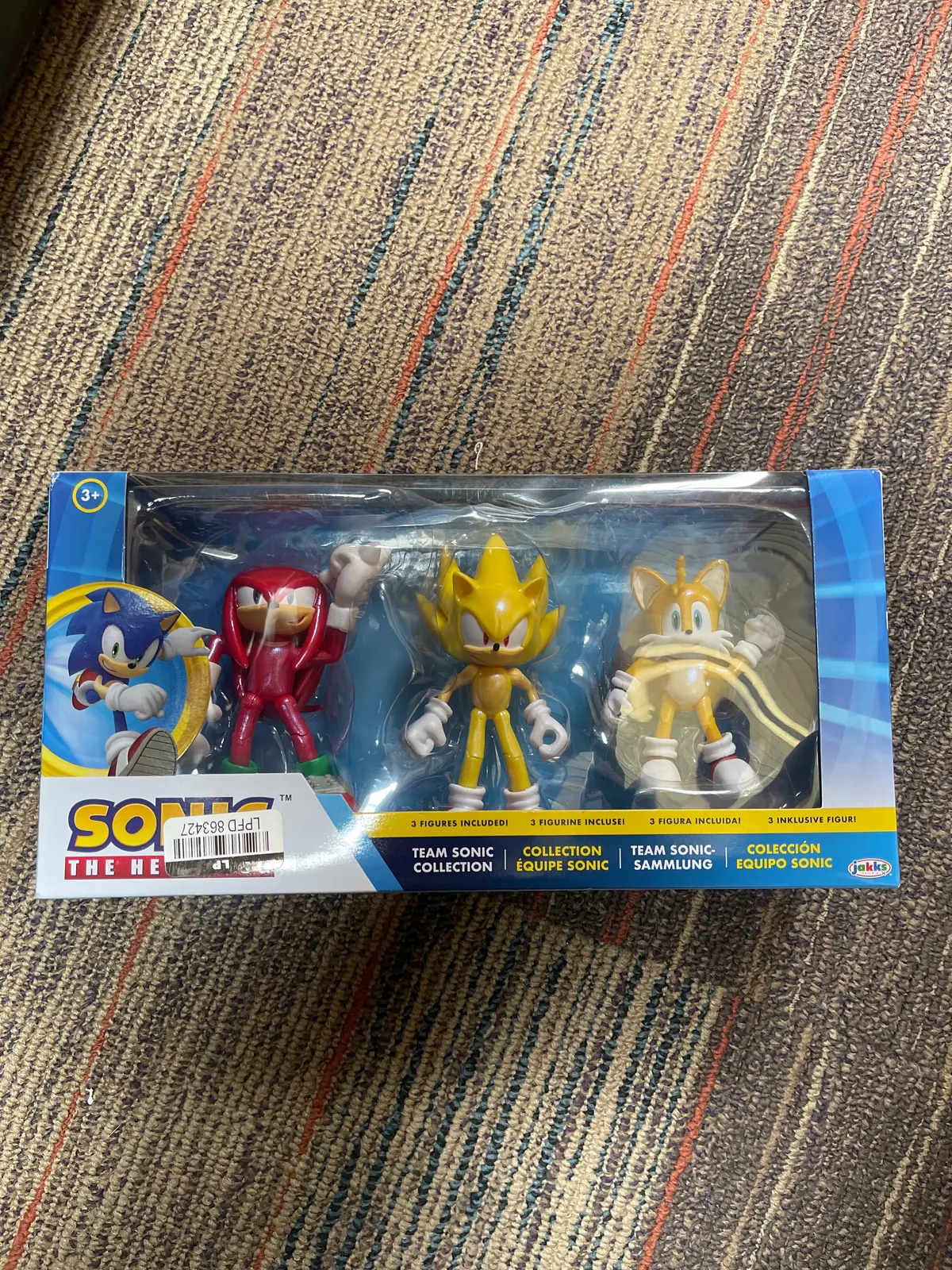 Sonic The Hedgehog Team Sonic Collection Action Figure Set - 3Pk 1