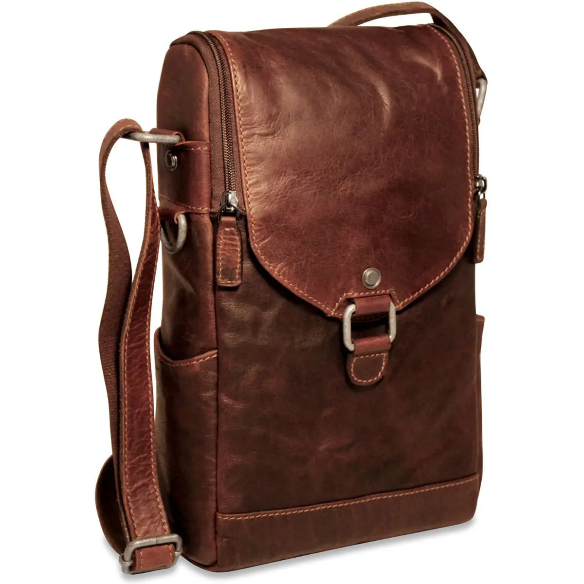Jack Georges Voyager Crossbody Messenger And Wine Bag 7513 1