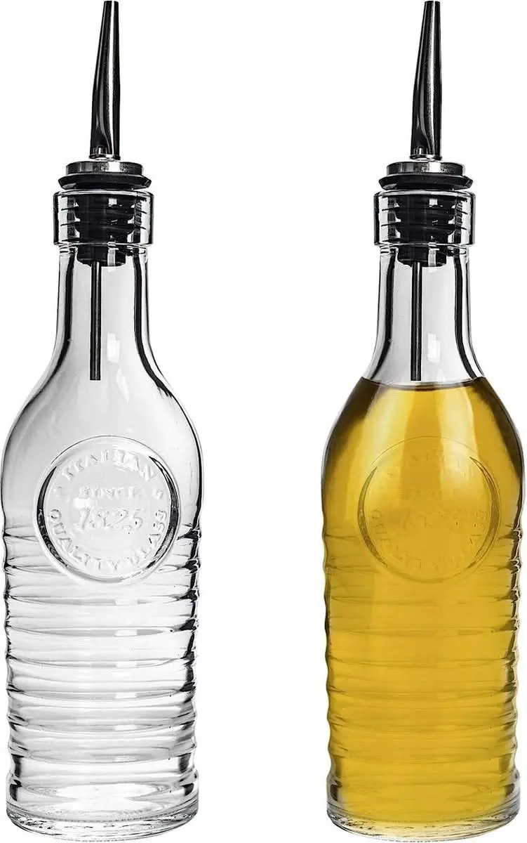 Bormioli Rocco Olie Of Azijnflessen Officina 1825 - 275 Ml - 2 Stuks 1