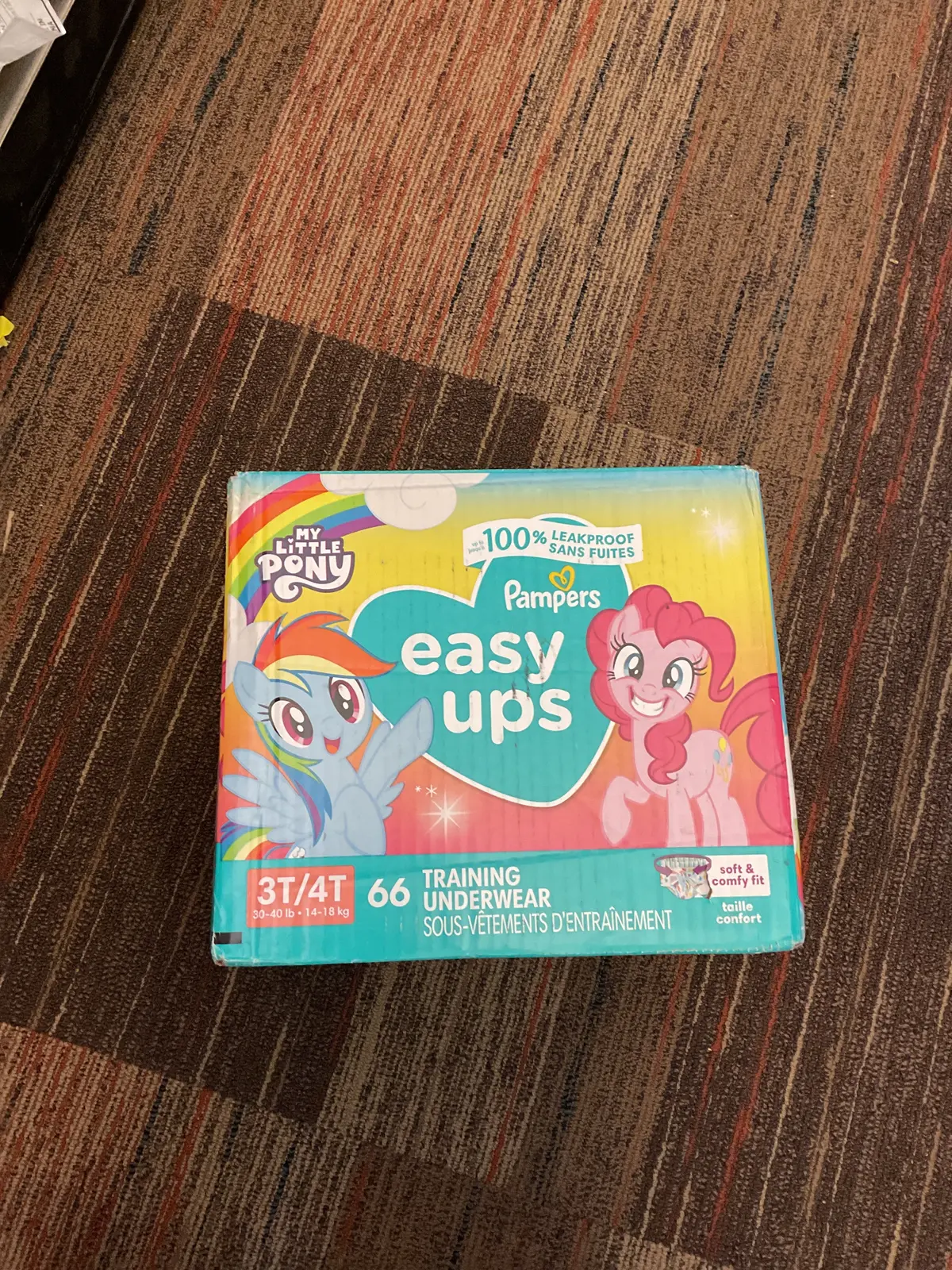 Pampers Easy Ups Girls' My Little Pony Disposable Training
Underwear - 3T-4T - 66Ct 1