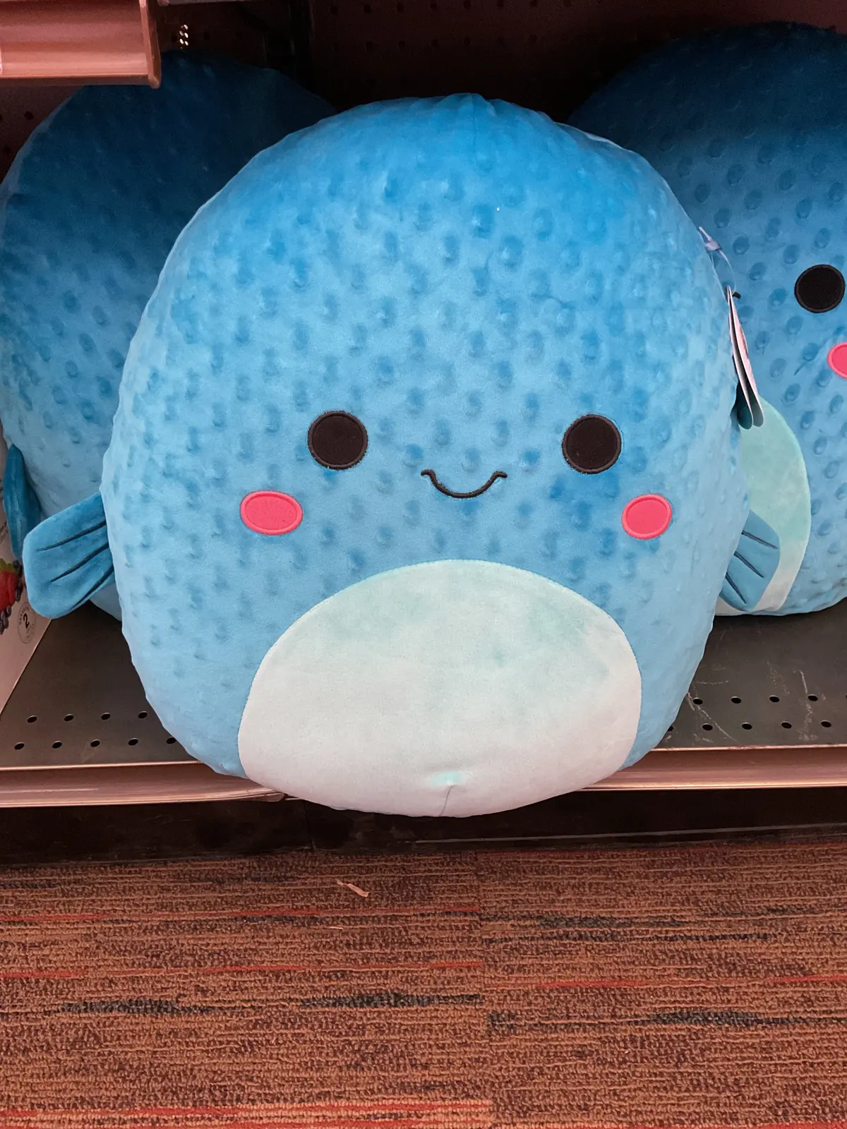 Squishmallows 16" Refalo The Blue Pufferfish Plush Toy 1