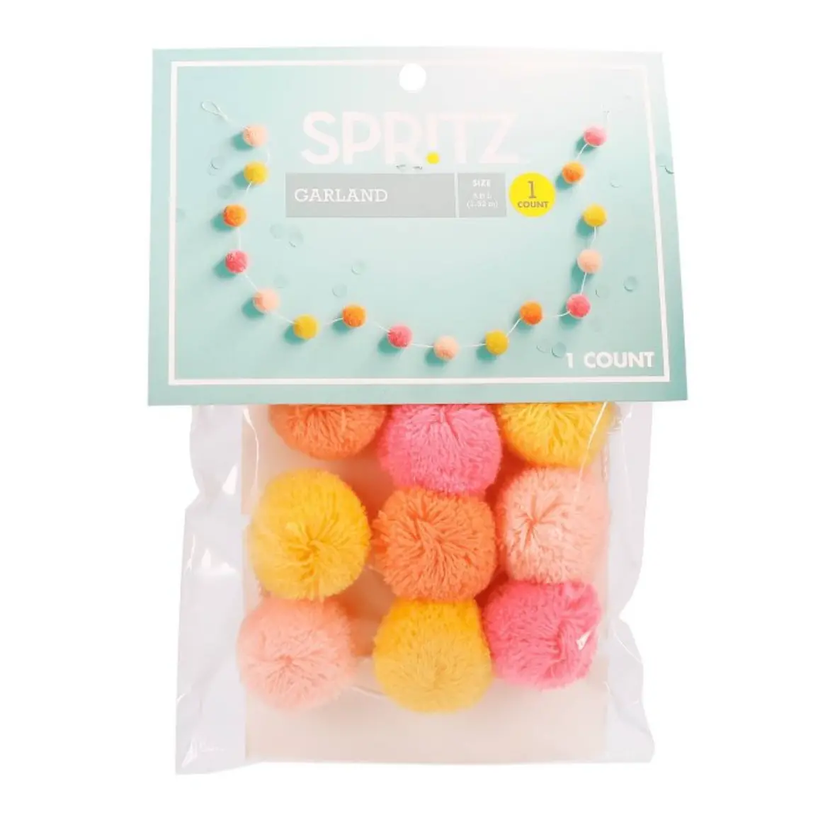 Cactus Pom Pom Garland - Clearance 1