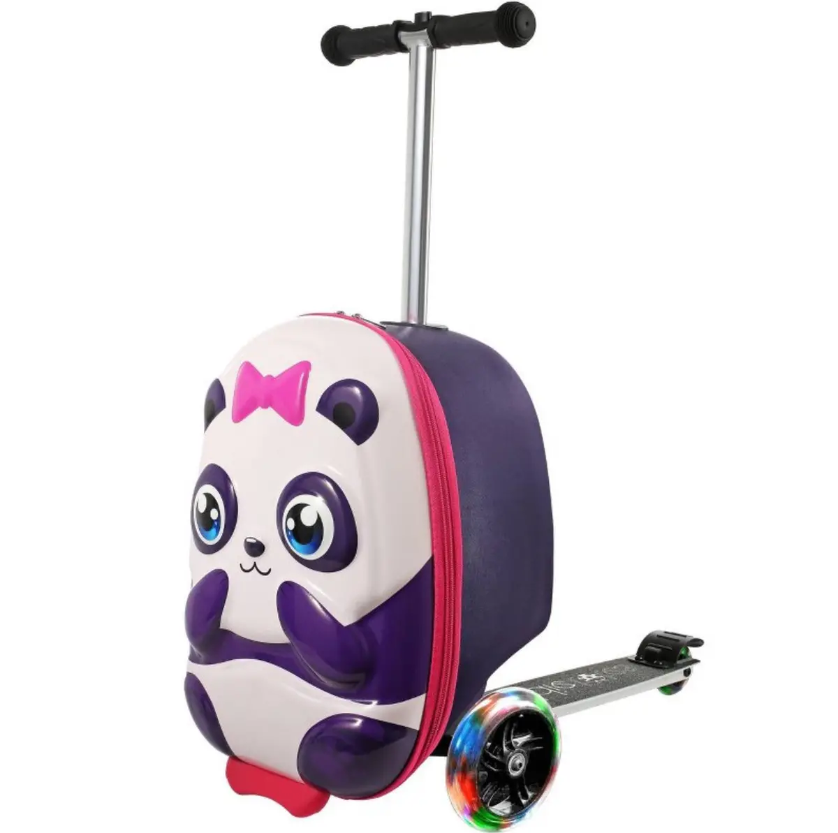 Kiddietotes Kids' Hardside Carry On Suitcase
Scooter - Panda 1