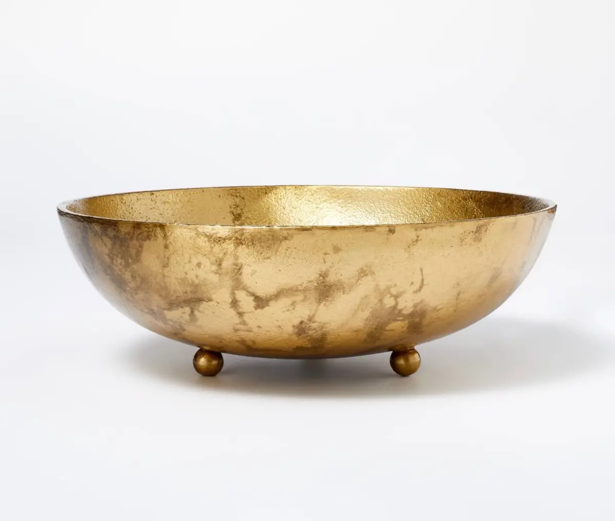 Cast Metal Bowl - Gold 1
