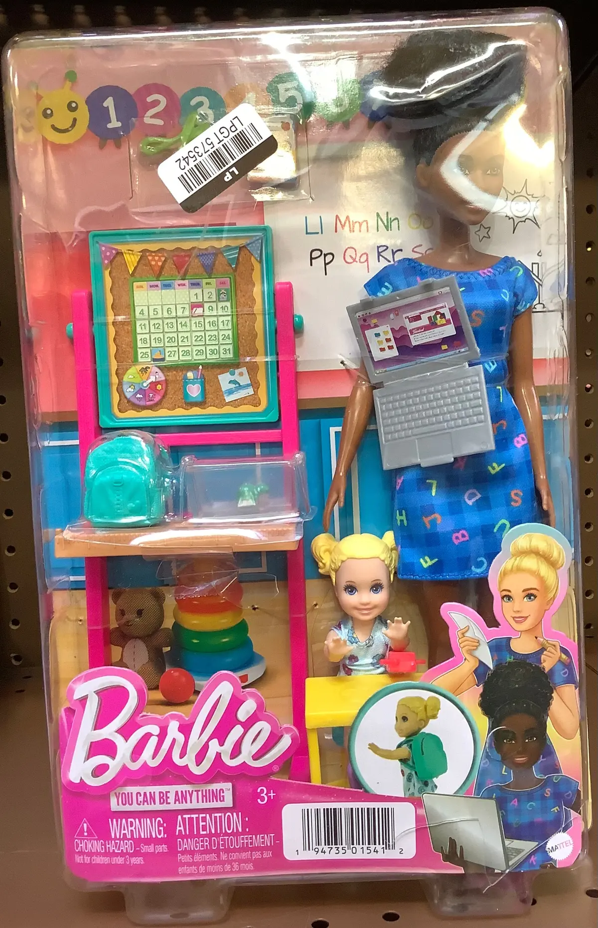 Barbie Teacher Playset - Brown Hair 1