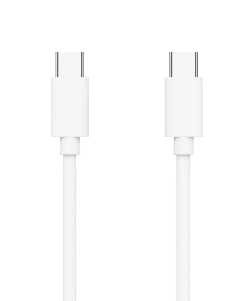 Just Wireless 4Ft Usb-C To Usb-C Pvc Cable / Lightning To Usb-C  - White 1