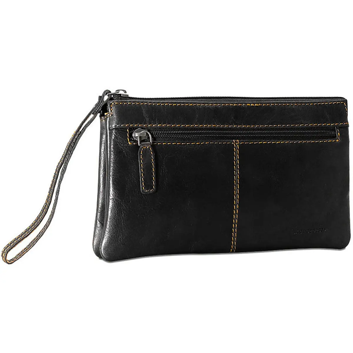 Jack Georges Voyager Zippered Wristlet Clutch 7723 1