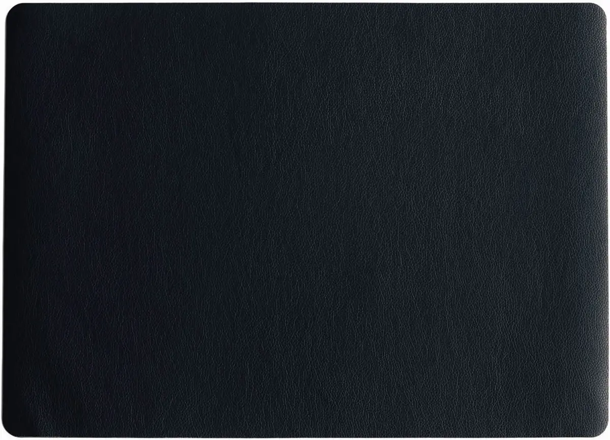 Asa Selection Placemat - Leather Optic Fine - Zwart - 46 X 33 Cm 1