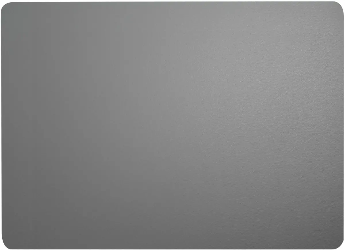 Asa Selection Placemat - Leather Optic Fine - Cement - 46 X 33 Cm 1