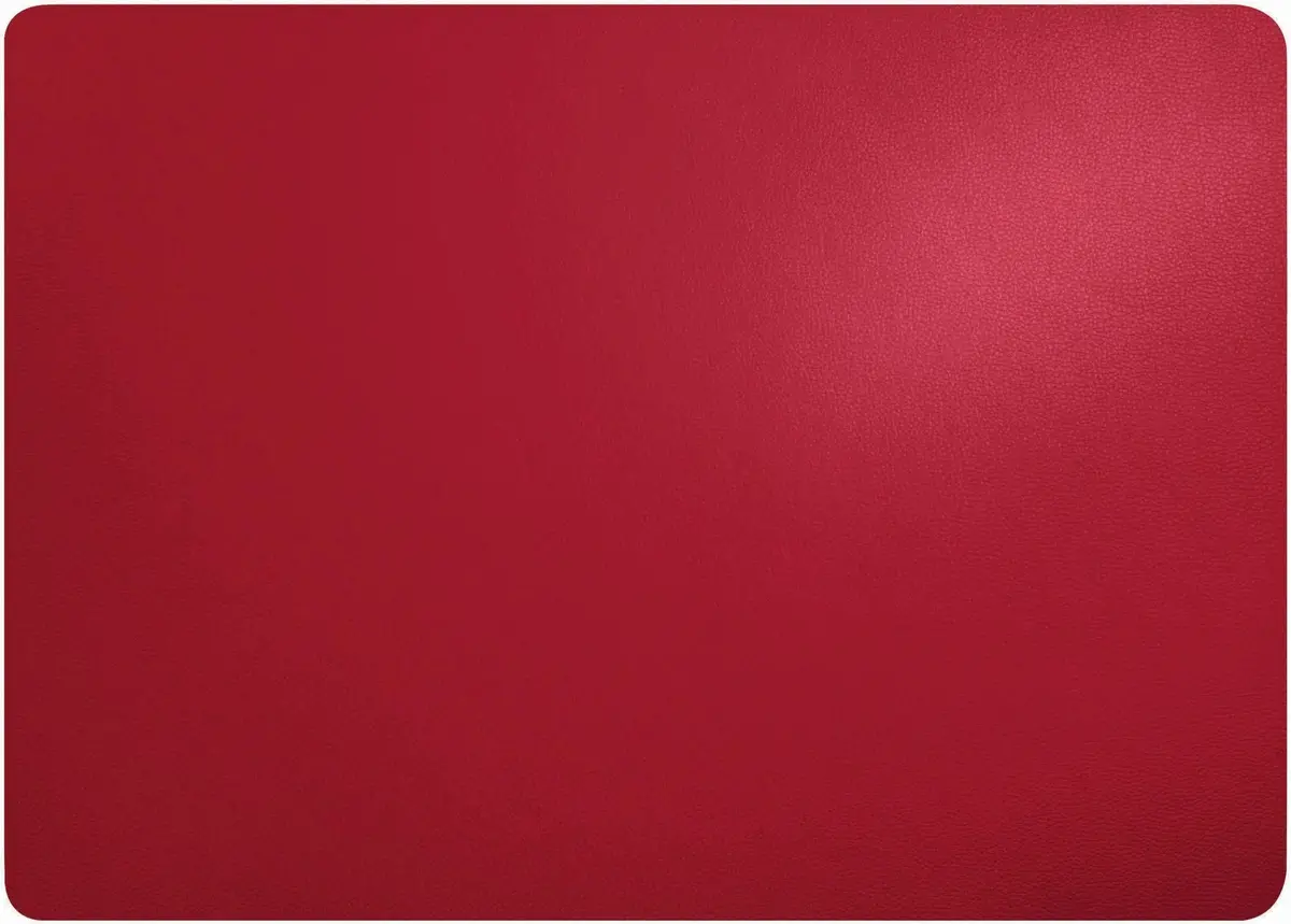 Asa Selection Placemat - Leather Optic Fine - Magnolia - 46 X 33 Cm 1