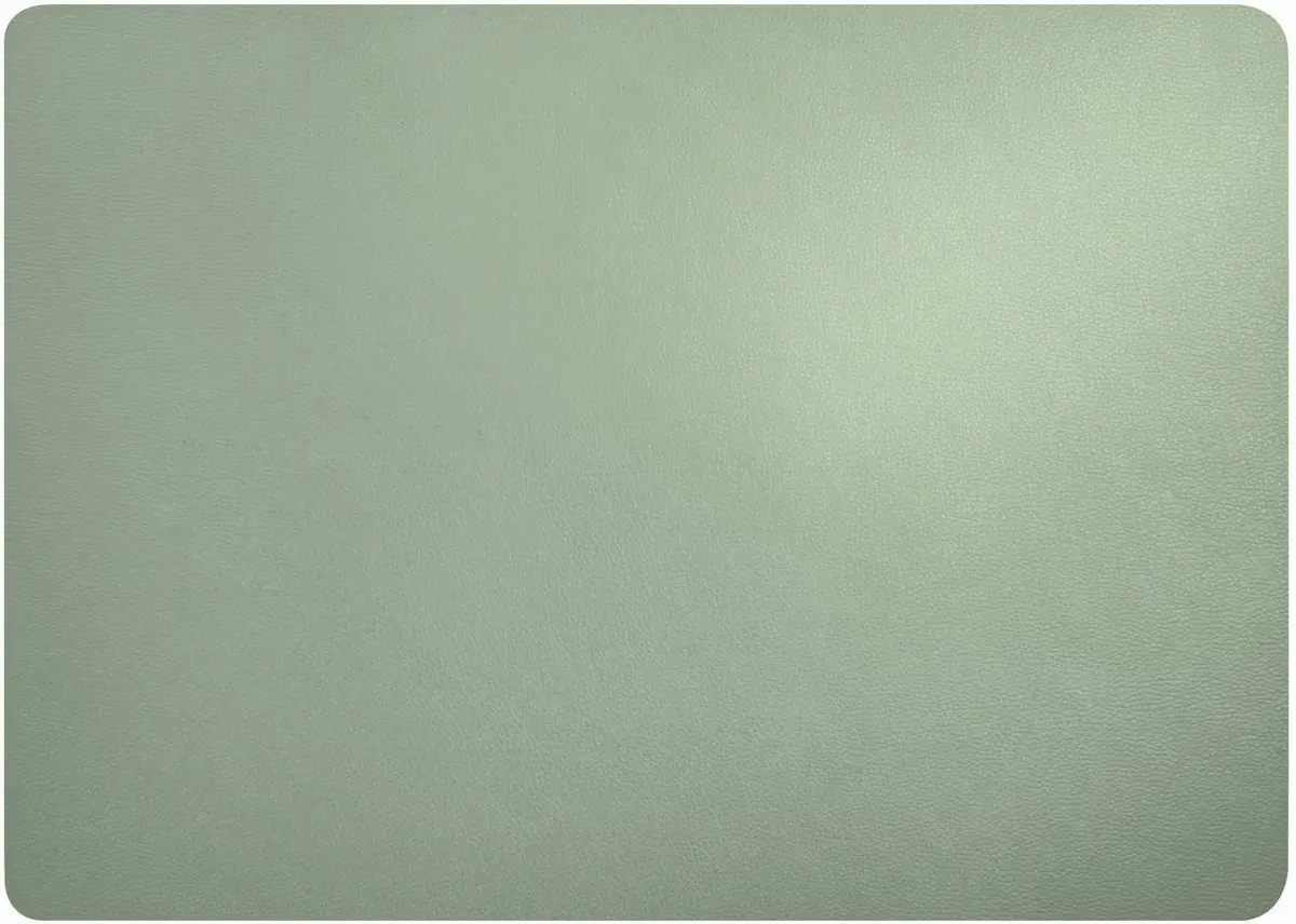 Asa Selection Placemat - Leather Optic Fine - Mint - 46 X 33 Cm 1