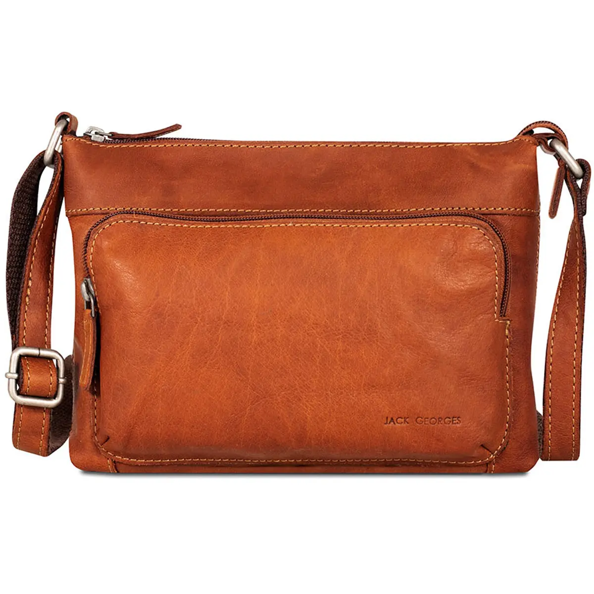 Jack Georges Voyager Mini City Crossbody 7810 3