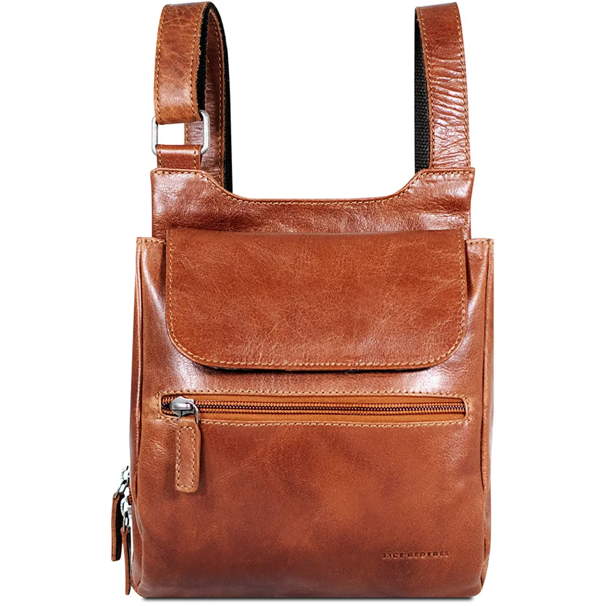 Jack Georges Voyager Slim Crossbody Bag 7831 2