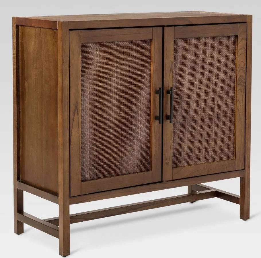 Warwick 2 Door Cabinet Brown 1