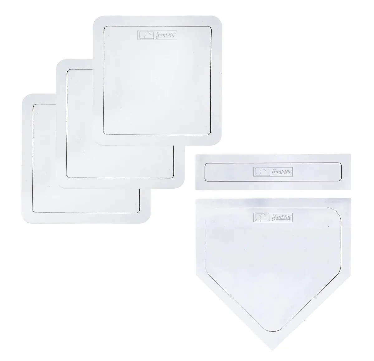 Franklin Sports Throw Down Baseball Bases - 5Pc 1