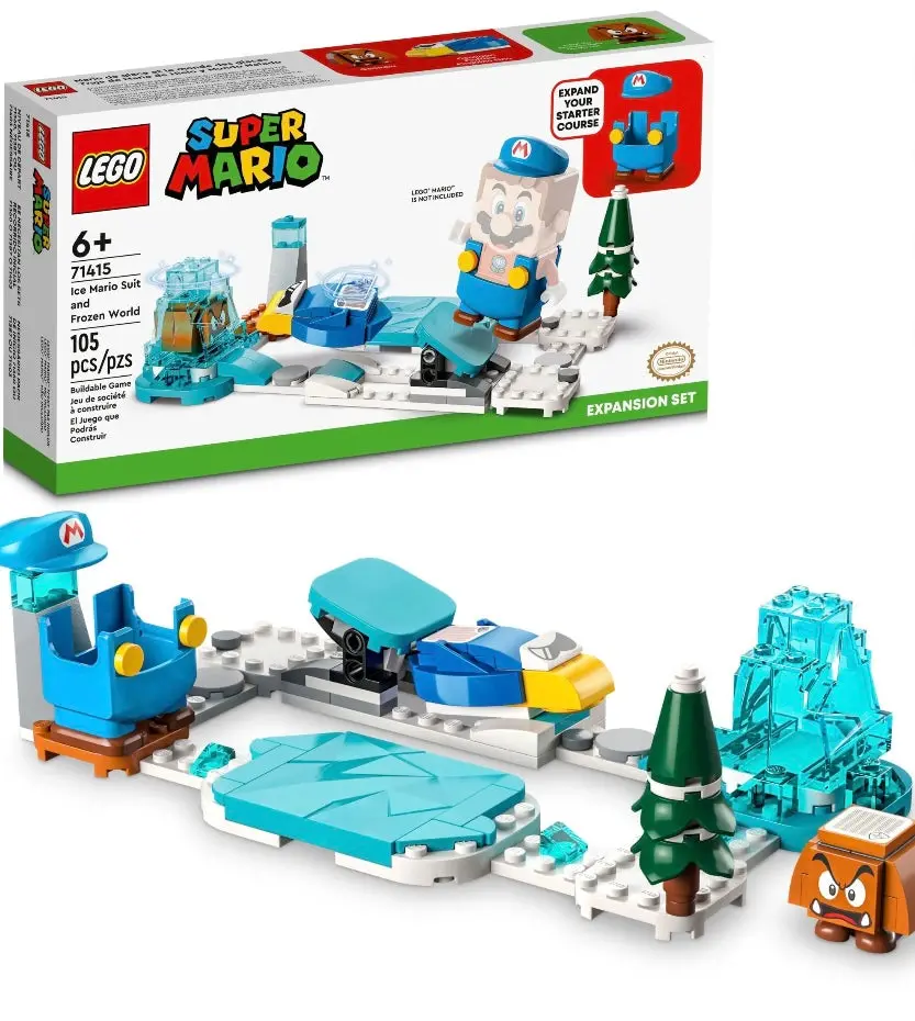 Lego Super Mario Ice Suit & Frozen World Expansion Set 71415 1