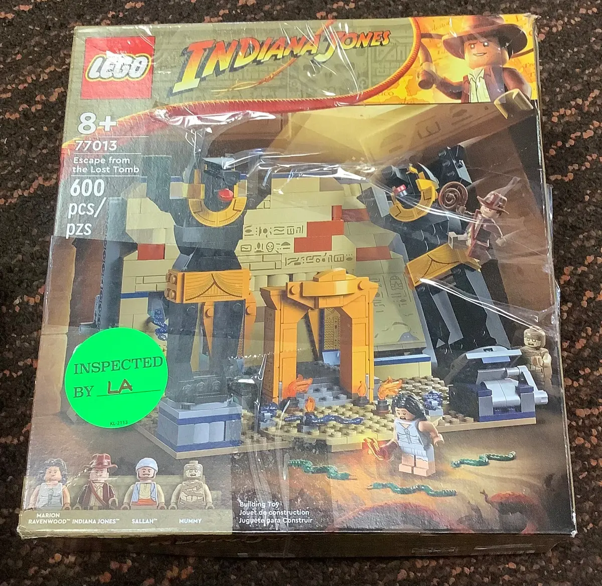 Broken Seal - Lego Indiana Jones Raiders Of The Lost Ark Escape From The Lost Tomb Building
Kit 77013 , Damaged Box, As Is 1