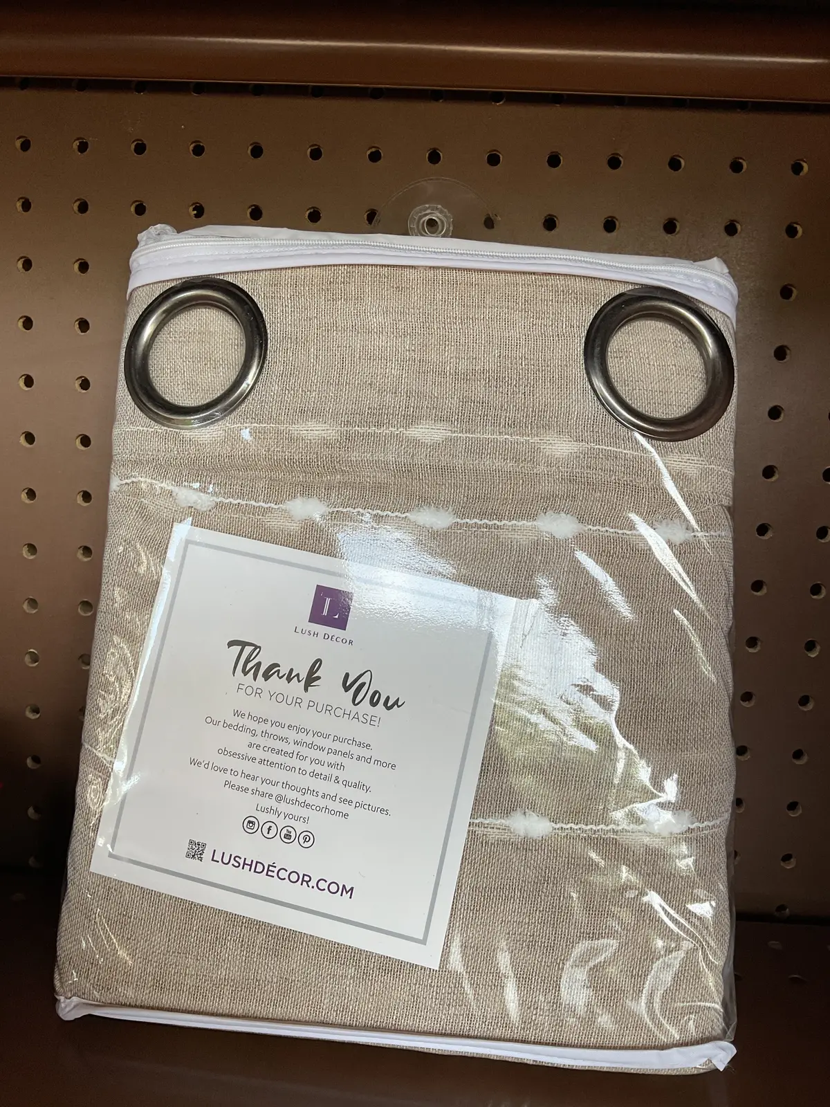 Set Of 2 (84"X38") Farmhouse Textured Grommet Sheer Window Curtain Panels 1