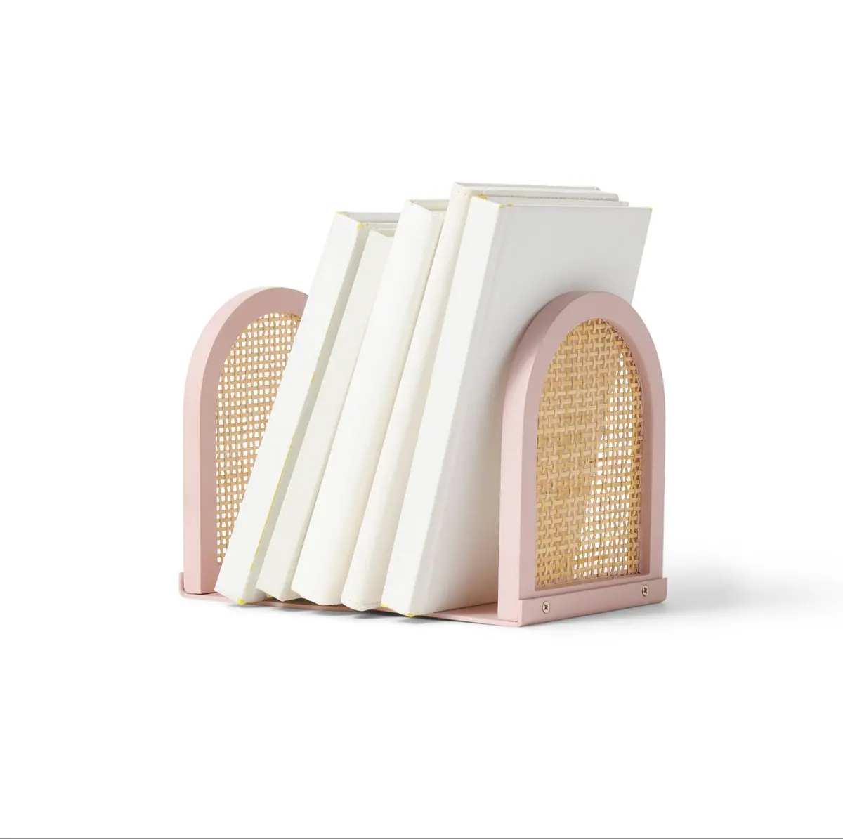 Arched Woven Bookends(Pink)-New! 1