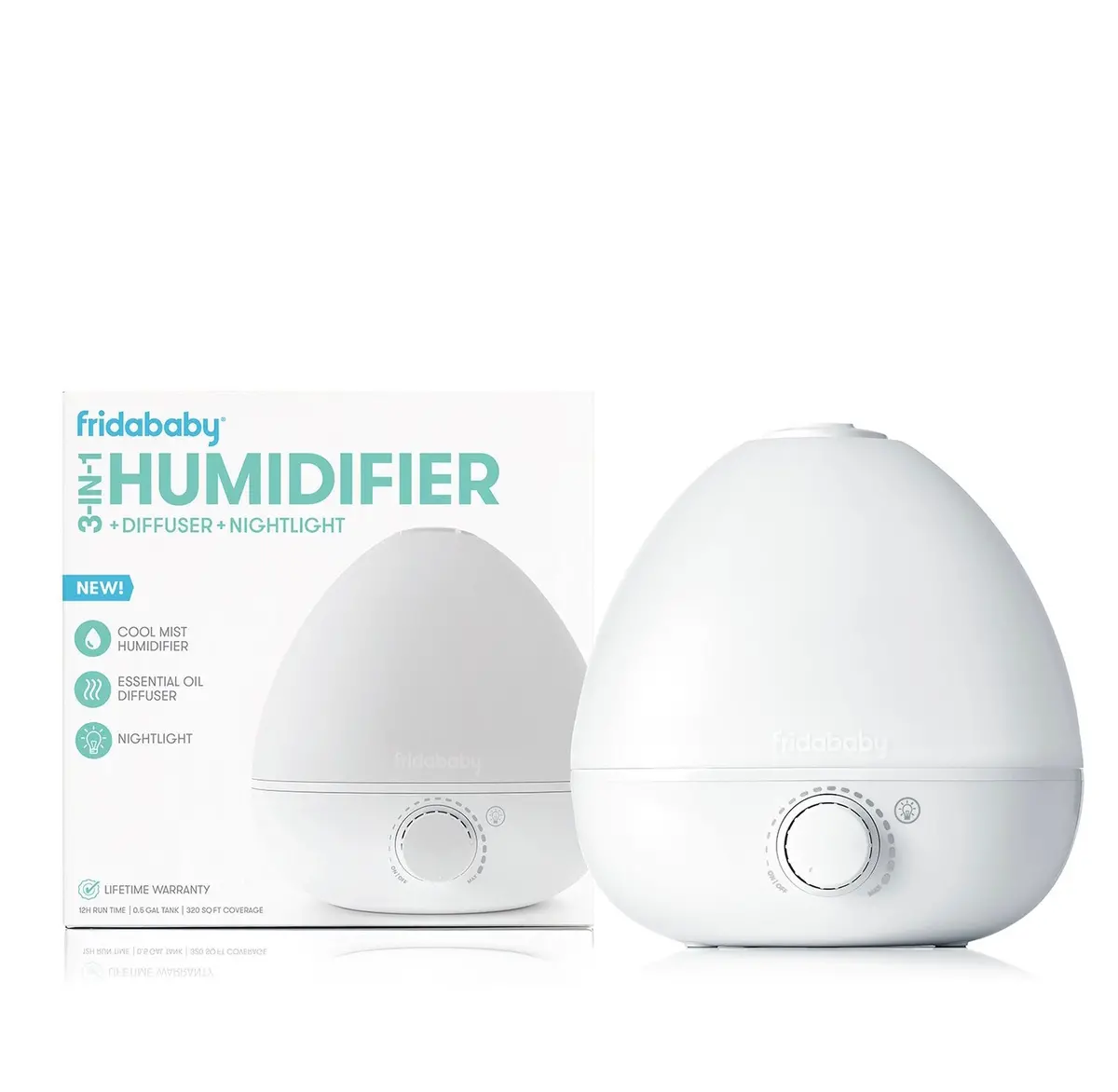 Frida Baby 3-In-1 Humidifier + Diffuser + Nightlight 1