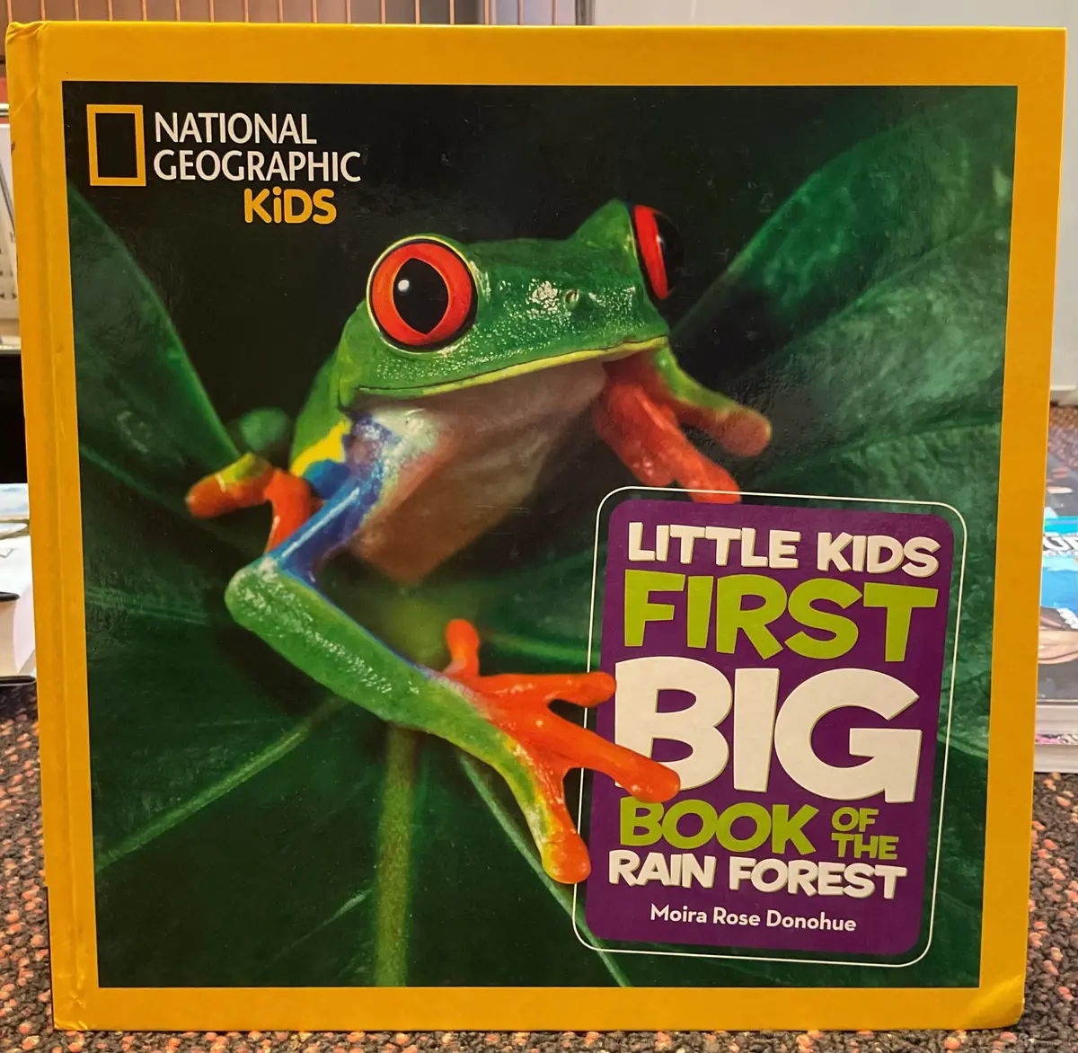 National Geographic Little Kids First Big Book Of The Rain Forest - By Moira Rose Donohue (Hardcover) 1