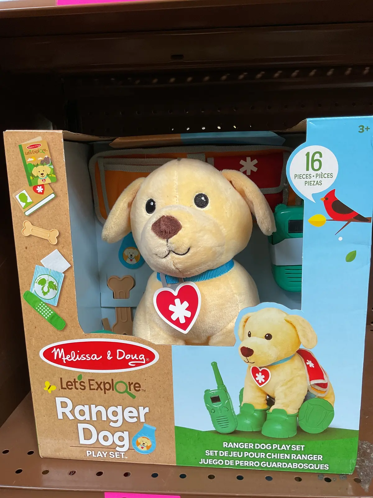 Melissa & Doug Let's Explore Ranger Rescue Dog Pretend Play Set Gear 1