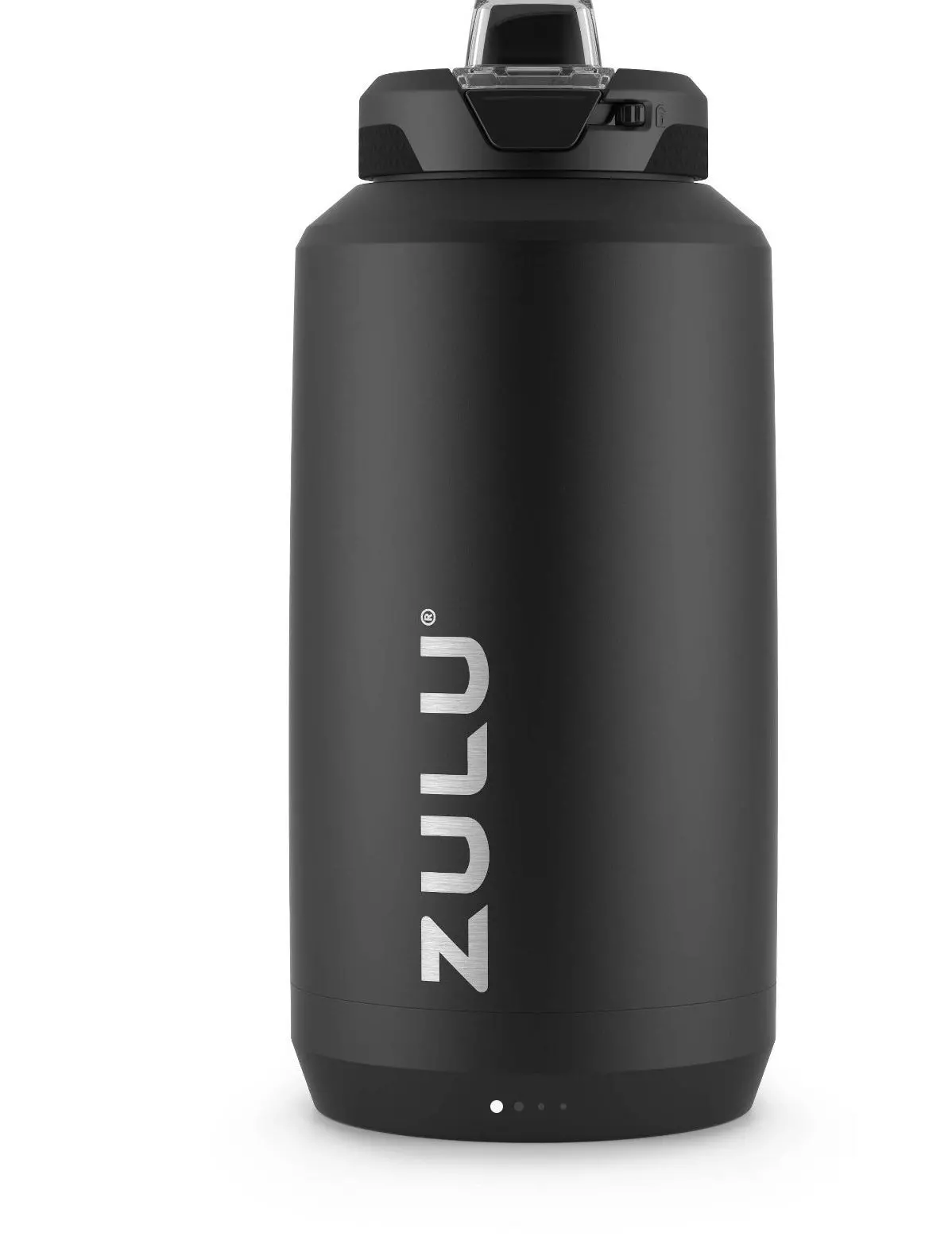 Zulu Goals 64Oz Half Gallon Stainless Steel Jug Black 1