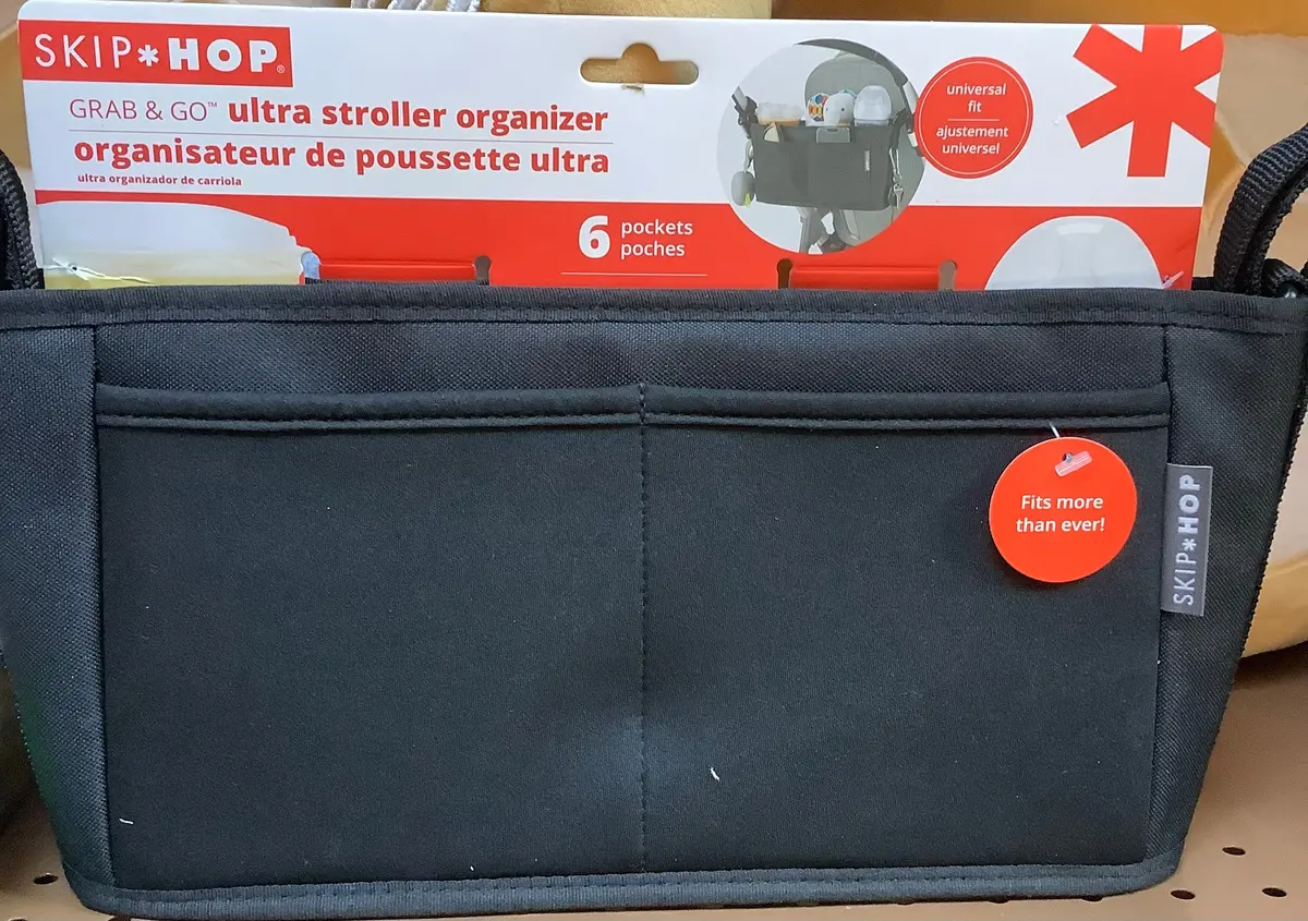 Skip Hop Grab & Go Stroller Organizer - Black 1