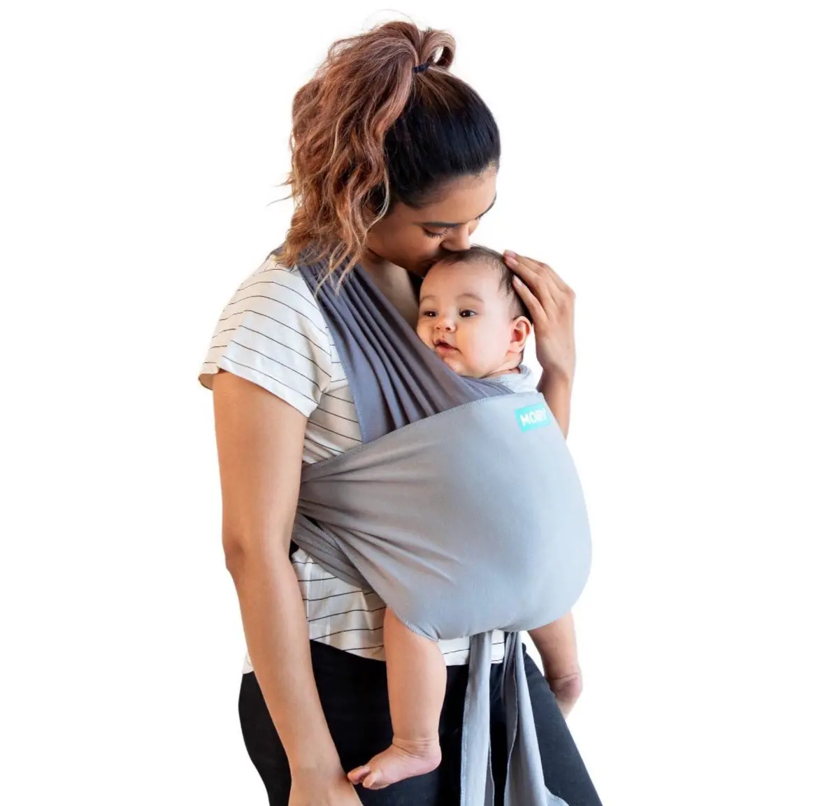 Moby Easy Wrap Baby Carrier 1
