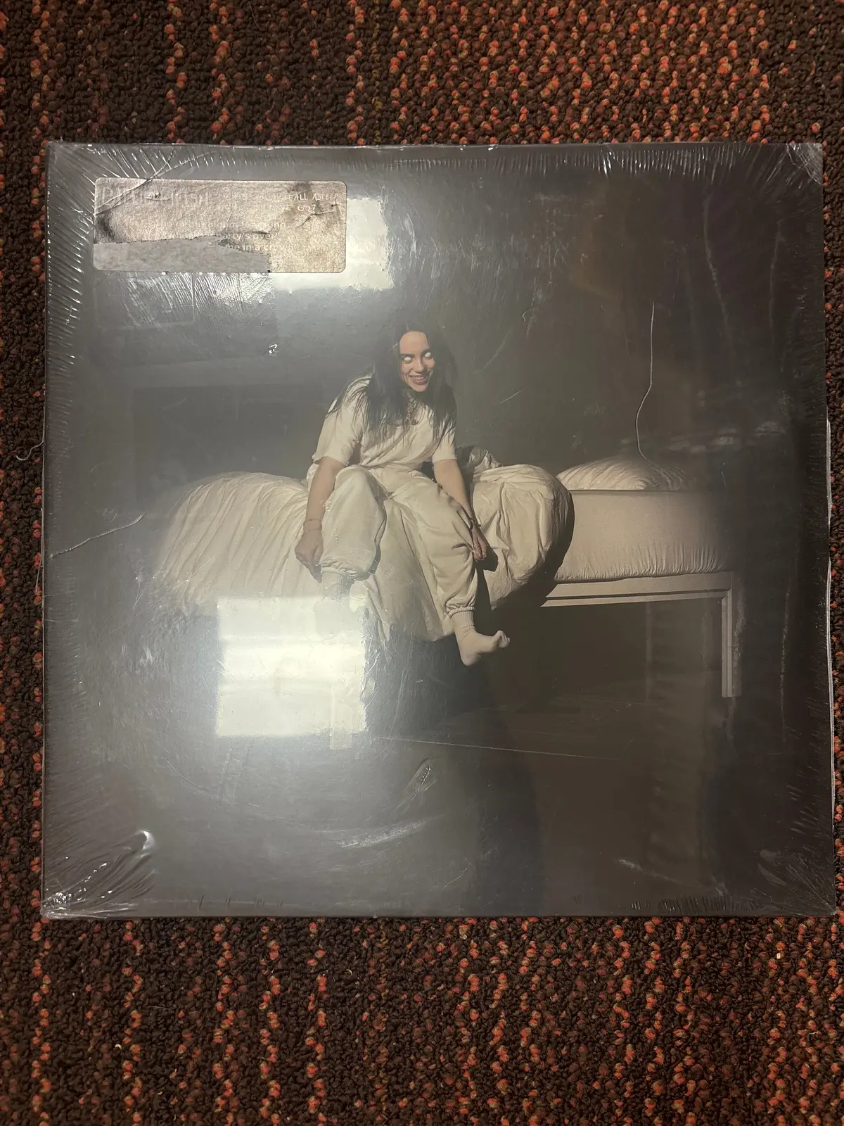 Billie Eilish - When We Fall Asleep, Where Do We Go? (Glow In The Dark Vinyl )Sealed 1